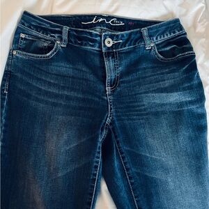 INC International Concepts Blue Boot Cut Jeans